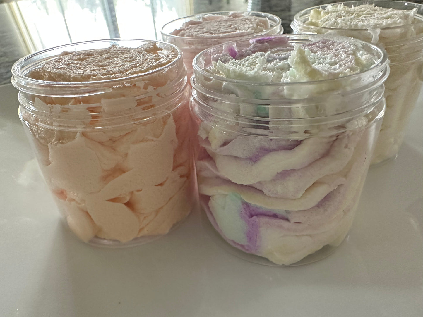 Foaming Sugar Whip Made with Goats Milk & Goats Milk (Choose your fragrance/essential oil blend), 4 ounces