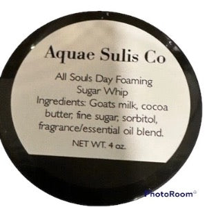 All Souls Day Foaming Sugar Whip, 4 ounces