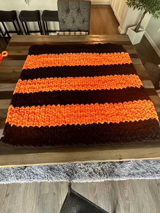 🦫 Oregon State Beaver Chunky Blanket